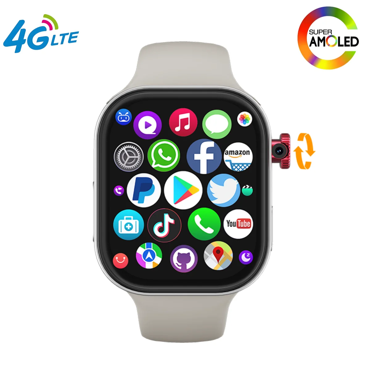 S10 Max Smartwatch 4G Android 10.0 Cellular Version Watch 2.29'' Amoled Screen 180° Telescopic Camera Compass WIFI Smart Watch
S10 Max Smartwatch 4G Android 10.0 Cellular Version Watch 2.29'' Amoled Screen 180° Telescopic Camera Compass WIFI Smart Watch