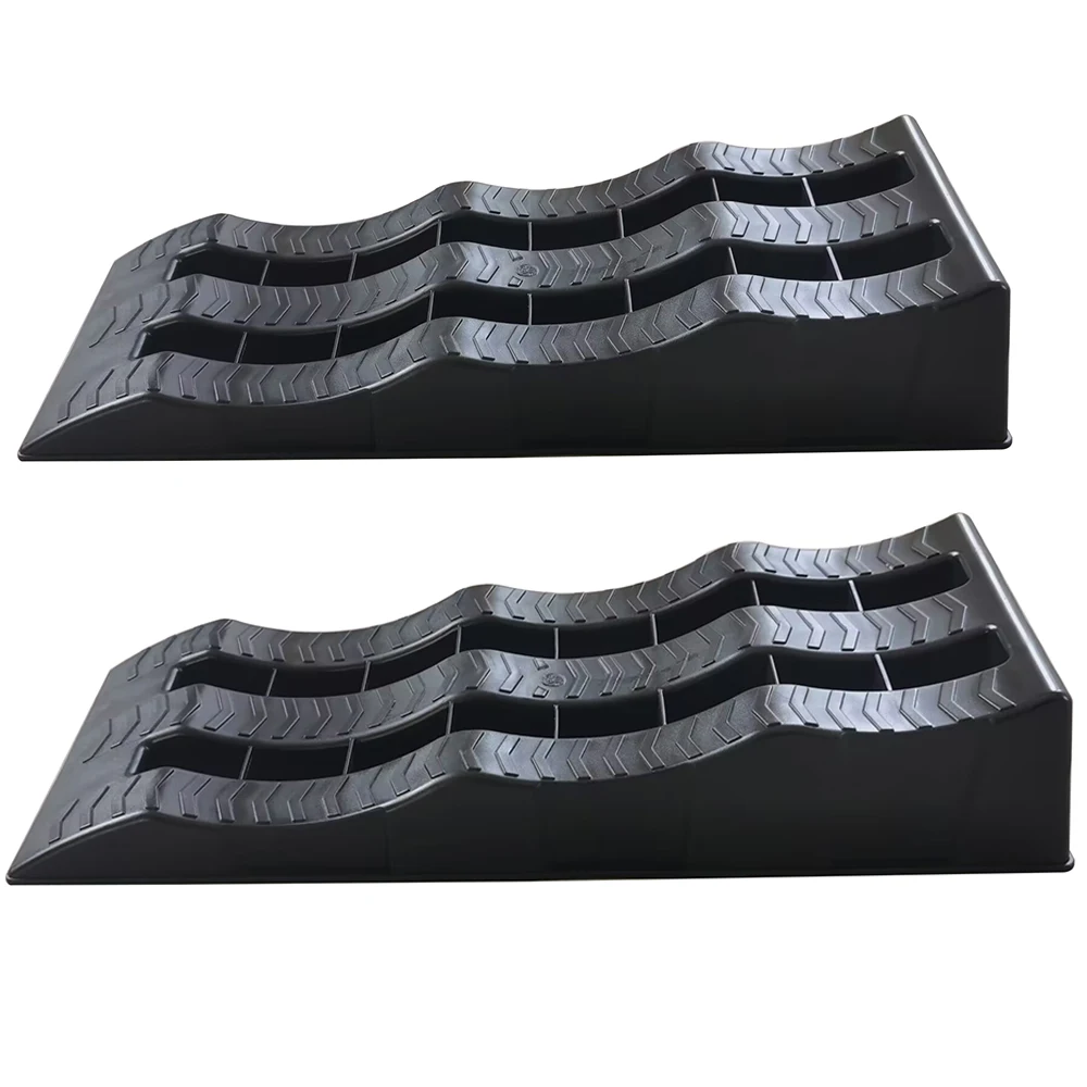1 Pair 4T RV Balance Blocks Third Order Plastic Slope RV Tire Pad Tilting Lifting Frame Heavy-duty Vehicle Maintenance Ramp
1 Pair 4T RV Balance Blocks Third Order Plastic Slope RV Tire Pad Tilting Lifting Frame Heavy-duty Vehicle Maintenance Ramp