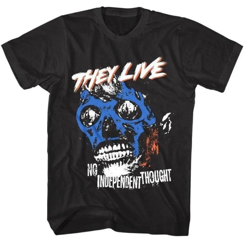 0529 Retro Sic-Fi They Live 1988 Gift T Shirt John Carpenter Vintage Horror movie Alien film Graphic clothes US Size Tee S-6XL
0529 Retro Sic-Fi They Live 1988 Gift T Shirt John Carpenter Vintage Horror movie Alien film Graphic clothes US Size Tee S-6XL