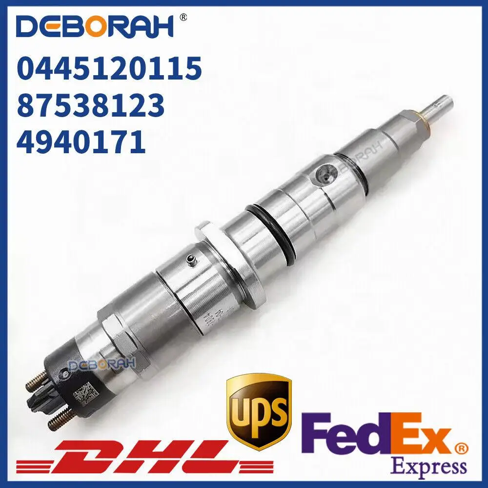 Fuel Injector Spray 0445120115 4940171 Injector Nozzle Assembly for BOSCH Cummins
Fuel Injector Spray 0445120115 4940171 Injector Nozzle Assembly for BOSCH Cummins