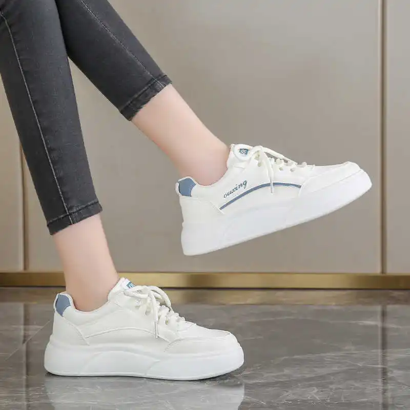 Platform Big Sole Women Flat Shoes Walking White Trainers Woman Sneakers Offers Sports Designer Industrial Sewing Shoess
Platform Big Sole Women Flat Shoes Walking White Trainers Woman Sneakers Offers Sports Designer Industrial Sewing Shoess