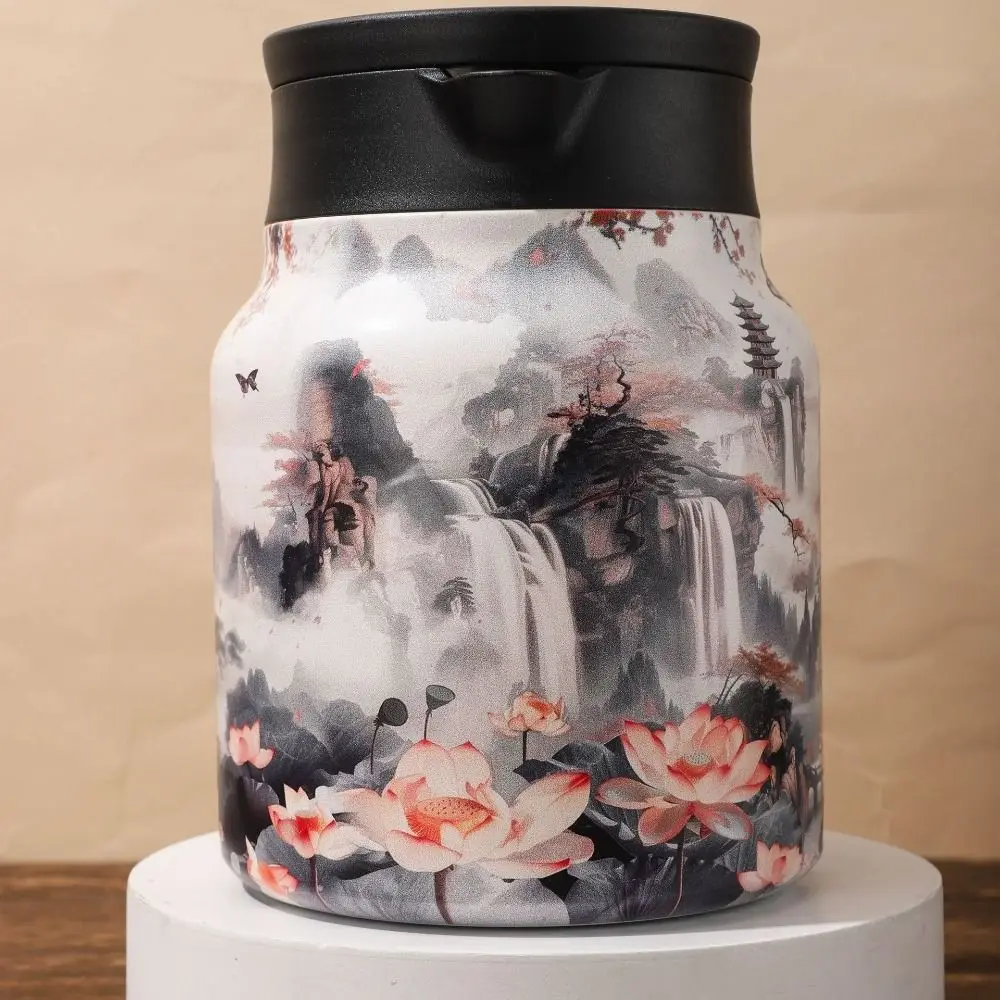Stainless Steel Vintage Floral Tea Thermos Built-In Filter Drip-Proof Tea Kettle Chinese Style V-Shaped Spout Mini Hot Tea Pot
Stainless Steel Vintage Floral Tea Thermos Built-In Filter Drip-Proof Tea Kettle Chinese Style V-Shaped Spout Mini Hot Tea Pot
