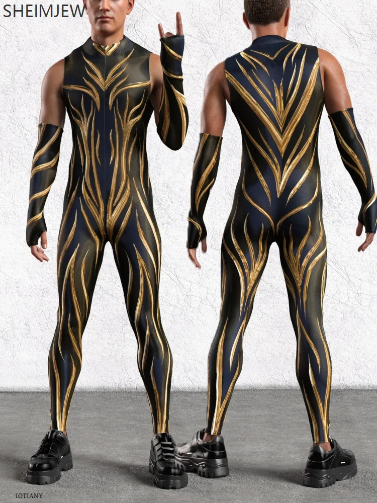 Punk Ray Cosplay Fantasy Halloween Cyber 3d Printed Bodysuit Men Steampunk Jumpsuit Outfit Carnival Party Zentai Gloves Set
Punk Ray Cosplay Fantasy Halloween Cyber 3d Printed Bodysuit Men Steampunk Jumpsuit Outfit Carnival Party Zentai Gloves Set