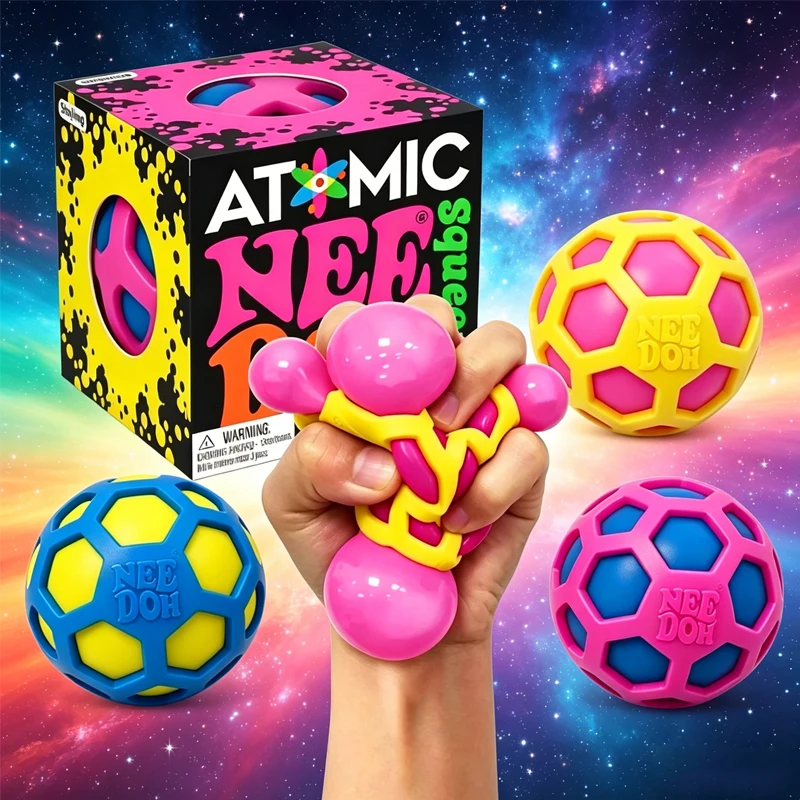 NeeDoh Squishy Schylling Atomic/Stress Relief Ball Squishies Blind Box.;' Party Gift Stress Relief Toy Sensory NeeDoh Fidget Toy
NeeDoh Squishy Schylling Atomic/Stress Relief Ball Squishies Blind Box.;' Party Gift Stress Relief Toy Sensory NeeDoh Fidget Toy