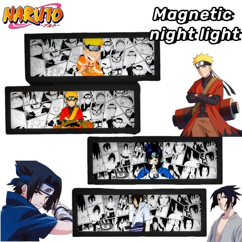 Naruto Uzumaki Naruto Uchiha Sasuke Anime Goods Creative Personality Magnetic Night Light Home Refrigerator Decorative Ornament 
Naruto Uzumaki Naruto Uchiha Sasuke Anime Goods Creative Personality Magnetic Night Light Home Refrigerator Decorative Ornament