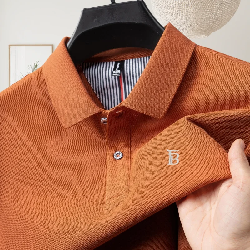 100% cotton luxury brand customized new B embroidery polo shirt comfortable and breathable men's T-shirt short top for summer
100% cotton luxury brand customized new B embroidery polo shirt comfortable and breathable men's T-shirt short top for summer