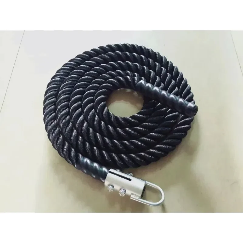 Climbing Rope Battle Rope With Hook Stable Design For Black Or Fitness Training Hot Sale
Climbing Rope Battle Rope With Hook Stable Design For Black Or Fitness Training Hot Sale
