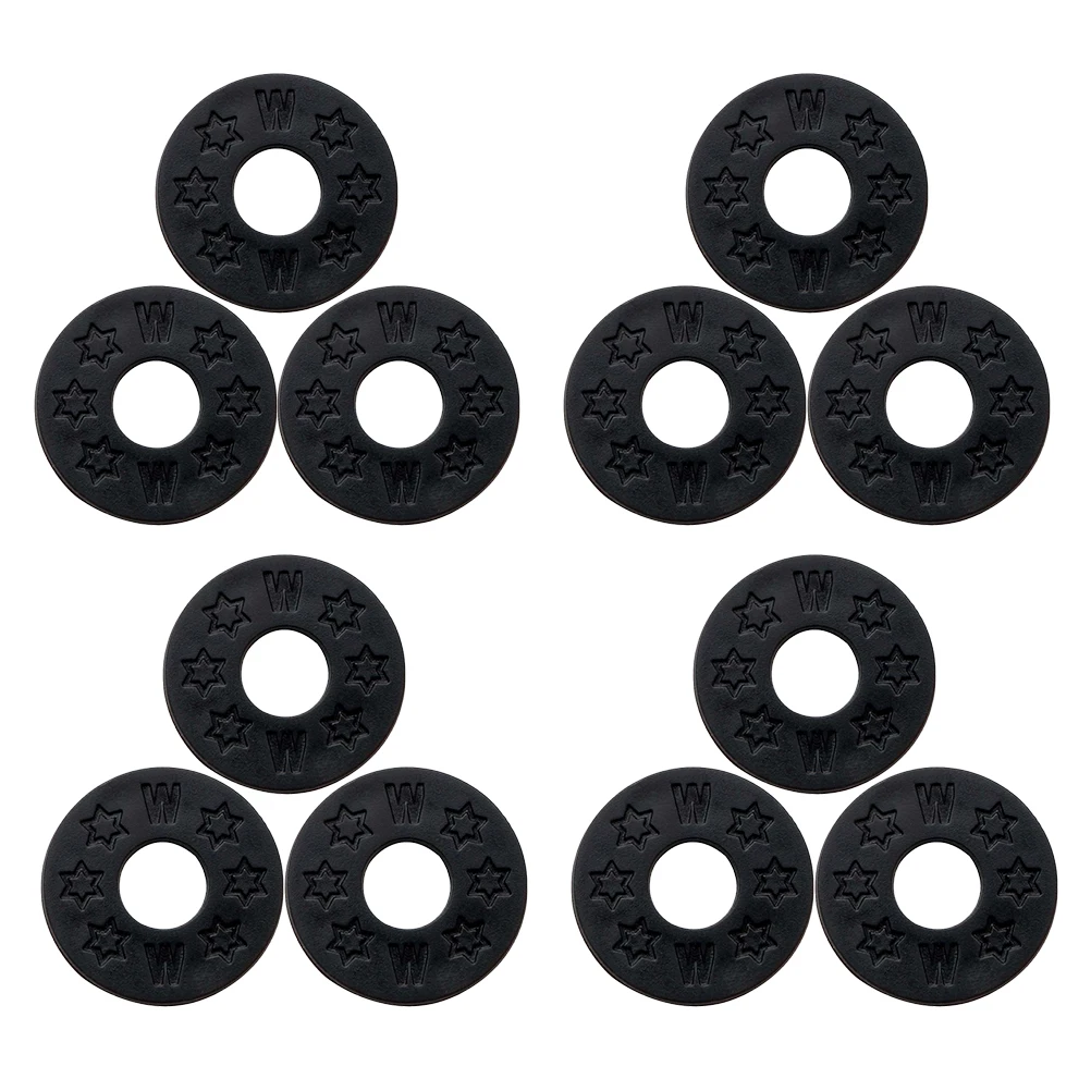 12 Pcs Guitar Strap Buckle Gaskets Small Silicone Tail Nail Spacer for Electric Guitar Parts Accessories Black Pad
12 Pcs Guitar Strap Buckle Gaskets Small Silicone Tail Nail Spacer for Electric Guitar Parts Accessories Black Pad