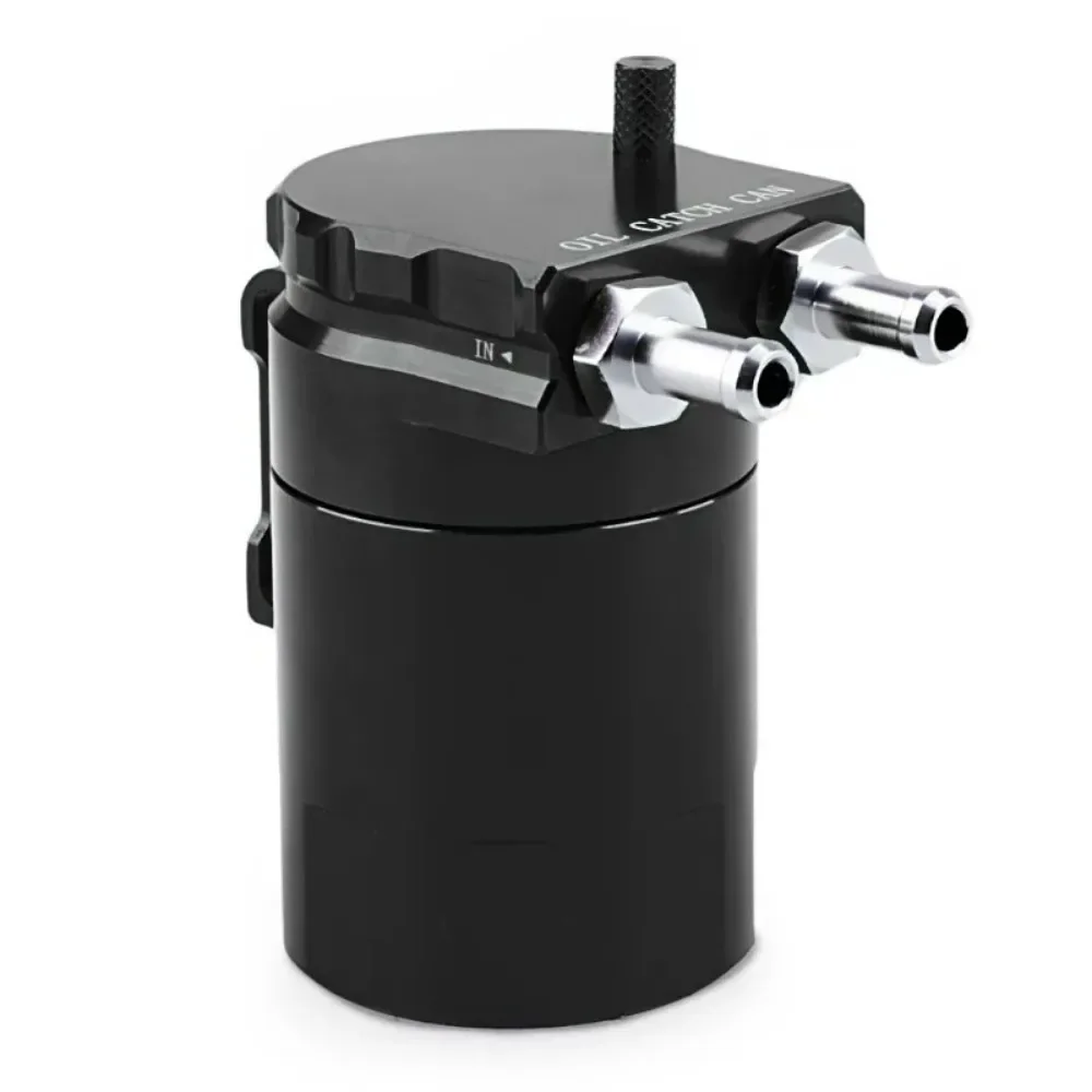 Universal Aluminum Oil Catch Can with Breather Filter & Hose Kit, Ideal for Exhaust Gas Recycling, Available in Multiple Colors
Universal Aluminum Oil Catch Can with Breather Filter & Hose Kit, Ideal for Exhaust Gas Recycling, Available in Multiple Colors