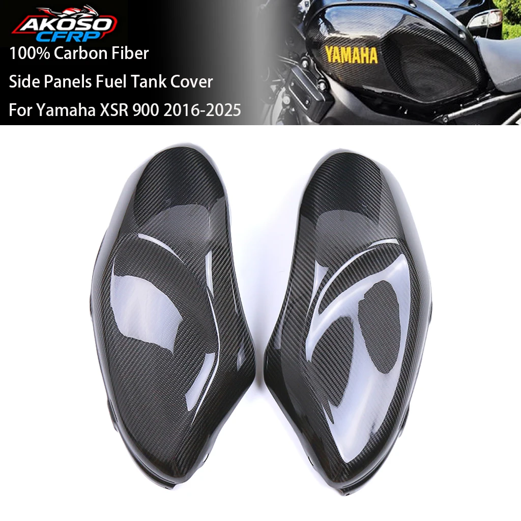 For Yamaha XSR 900 2016-2025 Motorcycle Accessories 100% 3K Dry Carbon Fiber Modified Side Panels Fuel Tank Cover Protector
For Yamaha XSR 900 2016-2025 Motorcycle Accessories 100% 3K Dry Carbon Fiber Modified Side Panels Fuel Tank Cover Protector