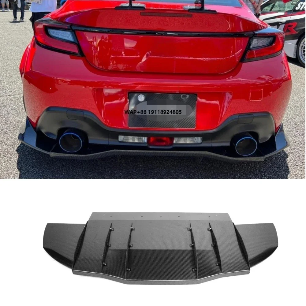 Real Carbon Fiber Rear Bumper Diffuser For GR86 BRZ2021+ V Style Exterior Accessory Body Kit
Real Carbon Fiber Rear Bumper Diffuser For GR86 BRZ2021+ V Style Exterior Accessory Body Kit