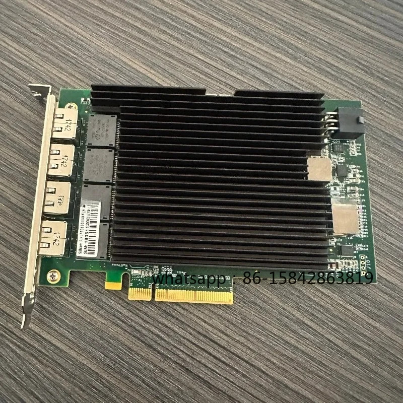 SiIicom PE310G4I40EU-T Four Port 10 Gigabit Ethernet Server Network Card Supports PCIe Diskless
SiIicom PE310G4I40EU-T Four Port 10 Gigabit Ethernet Server Network Card Supports PCIe Diskless