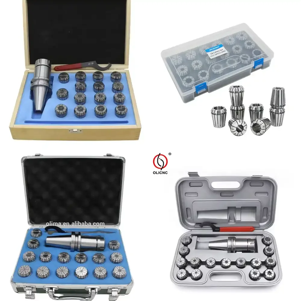 BT40-ER32-18PCS 0.01mm Collet Set ER32 Milling Collets Chuck Sets with BT Collets Chuck Tool Holder +er32 Spanner
BT40-ER32-18PCS 0.01mm Collet Set ER32 Milling Collets Chuck Sets with BT Collets Chuck Tool Holder +er32 Spanner