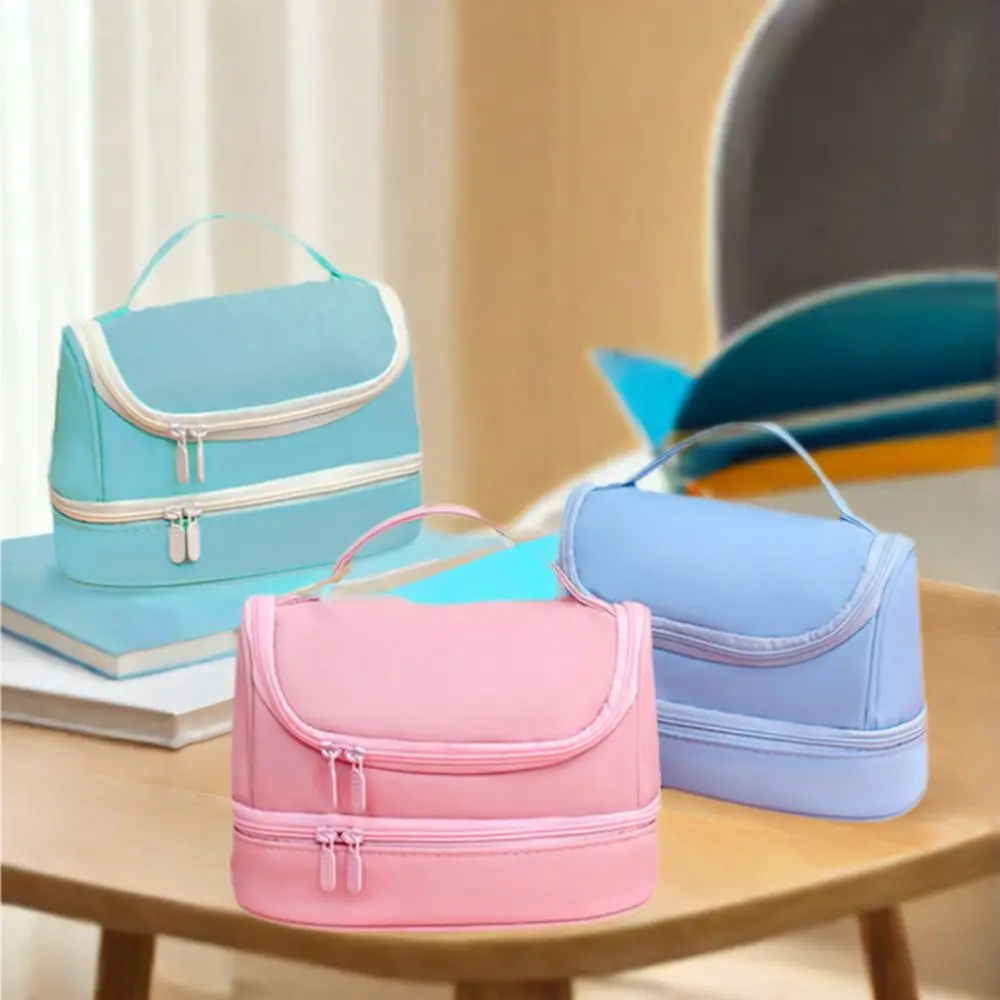 Portable Non-woven Fabric Pencil Case Solid Color Large Capacity Handheld Pen Bag Waterproof Stationery Storage Pouch Student
Portable Non-woven Fabric Pencil Case Solid Color Large Capacity Handheld Pen Bag Waterproof Stationery Storage Pouch Student