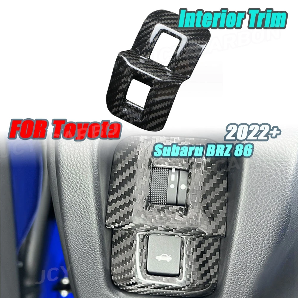For Toyota Subaru BRZ 86 2022+ Carbon Fiber car Interior decoration Air Conditioner Button Sticker Trunk Switch Trim
For Toyota Subaru BRZ 86 2022+ Carbon Fiber car Interior decoration Air Conditioner Button Sticker Trunk Switch Trim