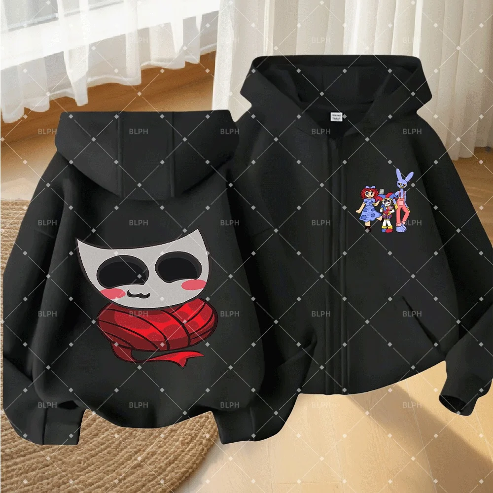 Cute Digital Circus Inspired Kids' Zipper Hoodie with Adorable Character Design for Boys and Girls
Cute Digital Circus Inspired Kids' Zipper Hoodie with Adorable Character Design for Boys and Girls