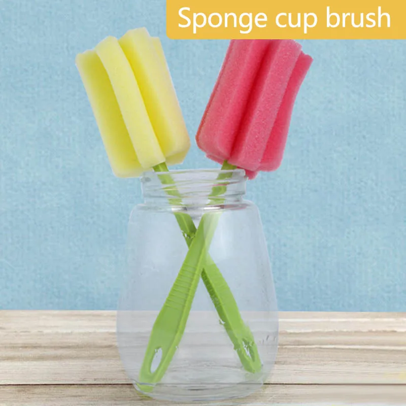 Sponge Brush Cup Scrubber Glass Cleaner Kitchen Cleaning Tool Long Handle Drink Wine Glass Bottle Glass Cup Cleaning Brush
Sponge Brush Cup Scrubber Glass Cleaner Kitchen Cleaning Tool Long Handle Drink Wine Glass Bottle Glass Cup Cleaning Brush