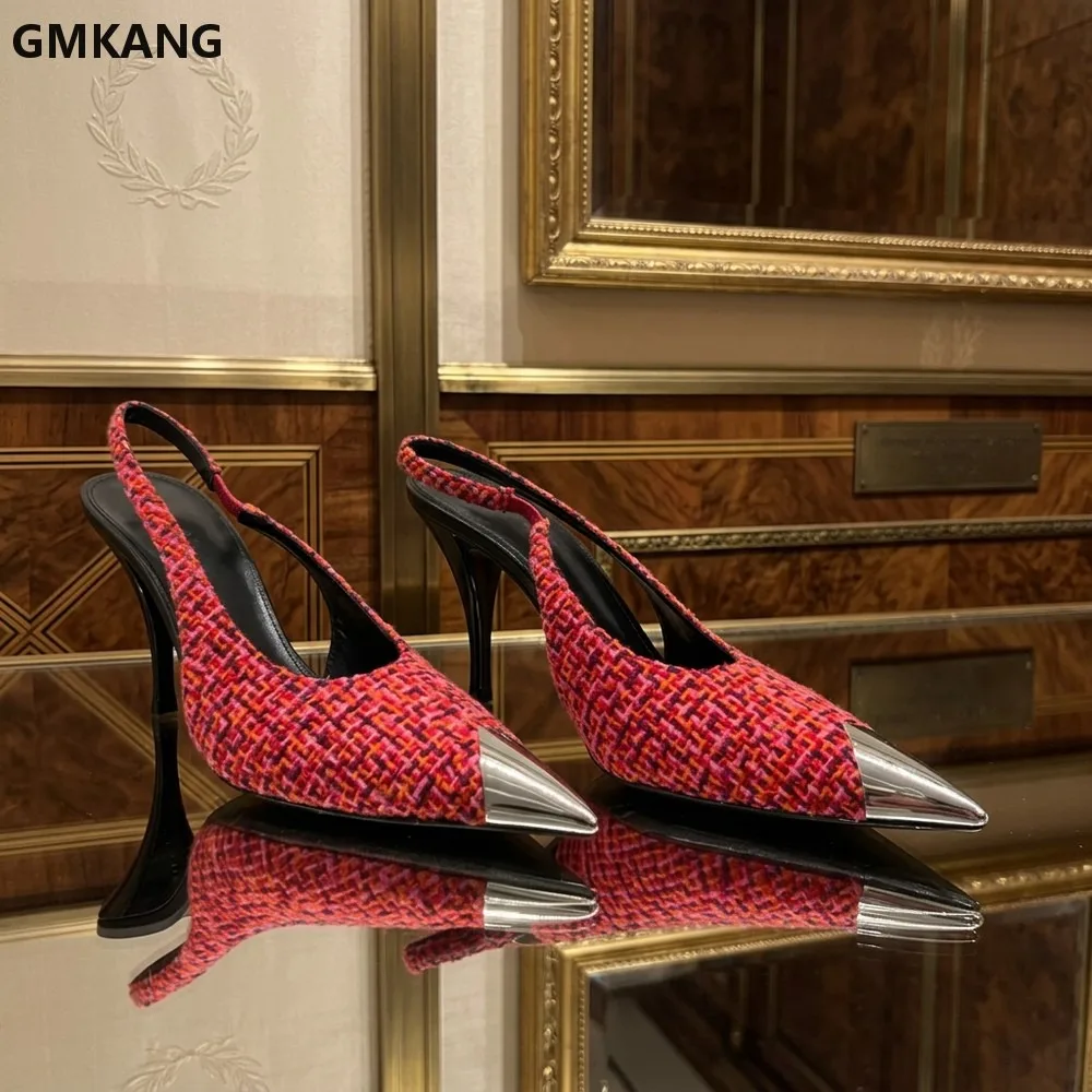 Women Suede Pointed Toe Stilettos Pumps, Metal Heel High Heel Dress Shoes, Ankle Buckle Strap Back Hollow Design, Thin Heel
Women Suede Pointed Toe Stilettos Pumps, Metal Heel High Heel Dress Shoes, Ankle Buckle Strap Back Hollow Design, Thin Heel