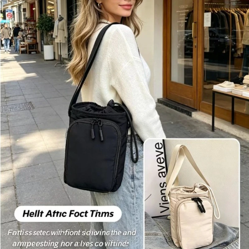 Hot Commuter Bag Women Mini Crossbody Shoulder Bag Portable Casual Versatile Pouch for Water Bottle and Umbrella
Hot Commuter Bag Women Mini Crossbody Shoulder Bag Portable Casual Versatile Pouch for Water Bottle and Umbrella