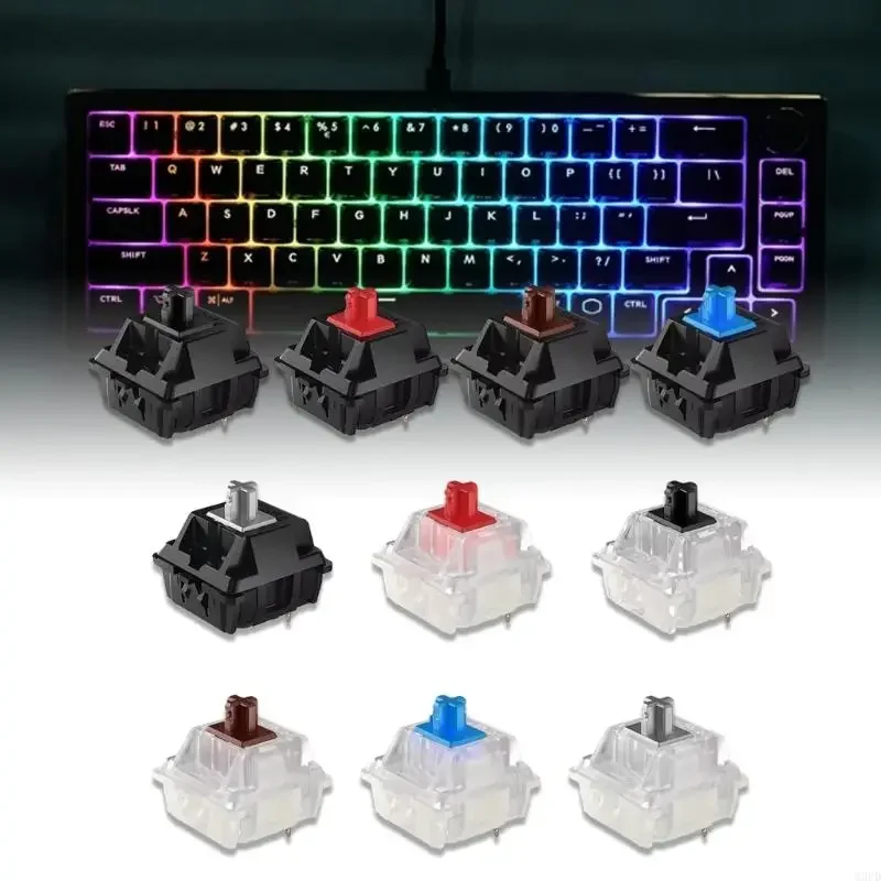 SZSU 3PINS MX2A Механические переключатели клавиатуры RGB Brown Red Blue Black Silver. Дополнительное для превосходной точности
SZSU 3PINS MX2A Механические переключатели клавиатуры RGB Brown Red Blue Black Silver. Дополнительное для превосходной точности