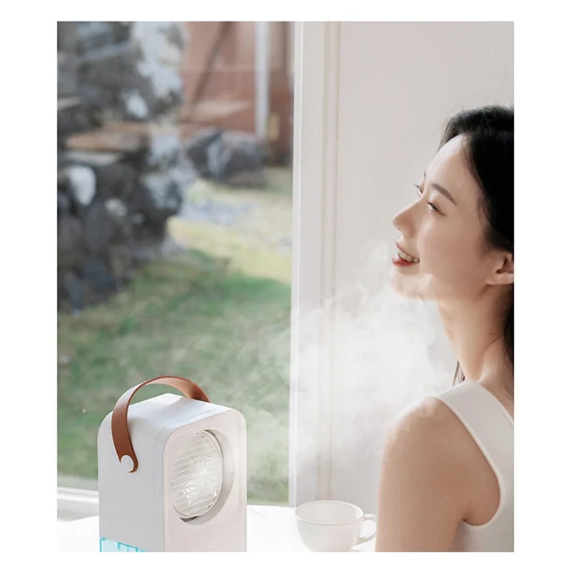 Evaporative Air Conditioner Desktop Cooling Fan Powerful 4-Speed, Quiet, 650 ML Water Tank Display
Evaporative Air Conditioner Desktop Cooling Fan Powerful 4-Speed, Quiet, 650 ML Water Tank Display