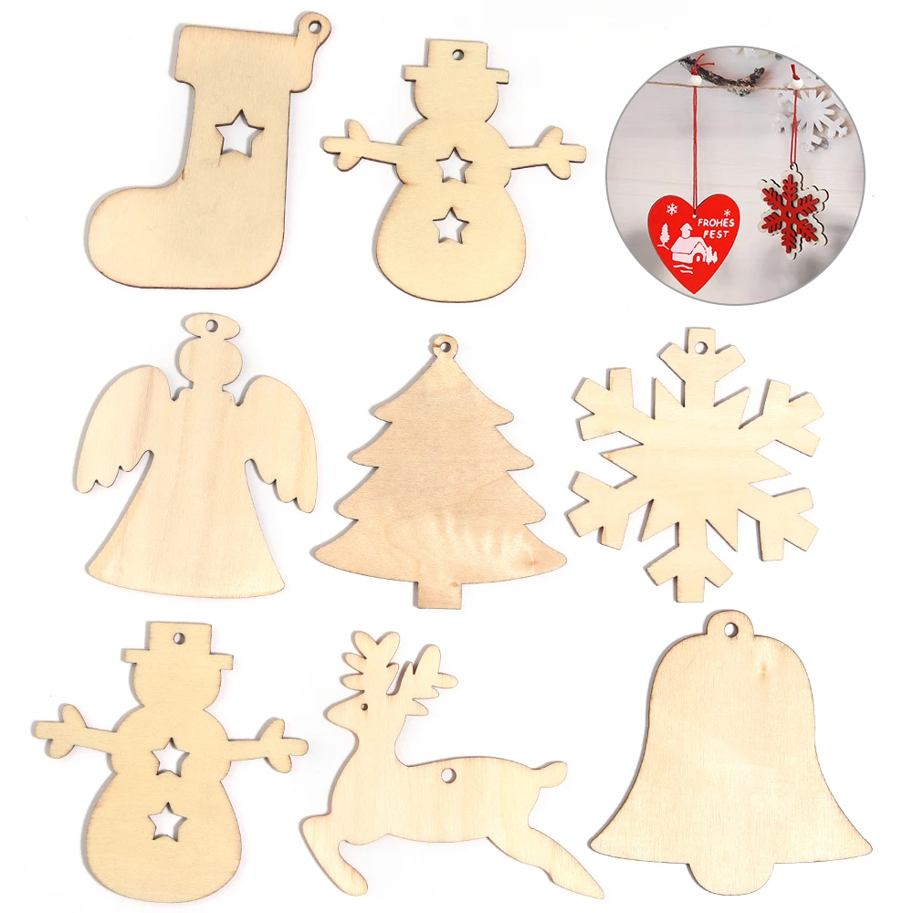 10Pcs Wooden Christmas Series Wooden Star Slices Christmas Ornament Christmas Tree Decoration for DIY Christmas Craft Supply
10Pcs Wooden Christmas Series Wooden Star Slices Christmas Ornament Christmas Tree Decoration for DIY Christmas Craft Supply