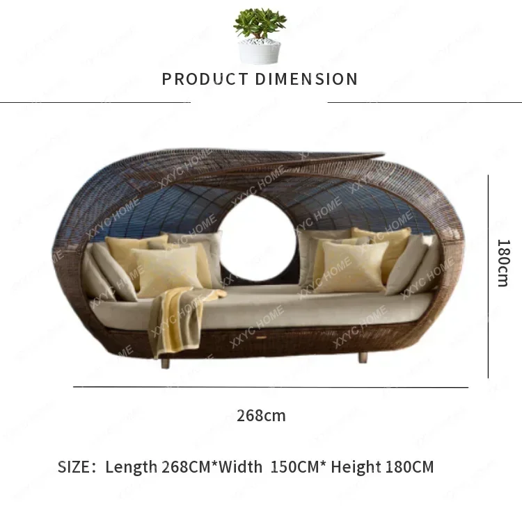 A All Weather Outdoor Furniture Handmade Chair Rattan Garden Balcony Sofa Set Patio Canopy Day Bed Bird Cage Bed
A All Weather Outdoor Furniture Handmade Chair Rattan Garden Balcony Sofa Set Patio Canopy Day Bed Bird Cage Bed