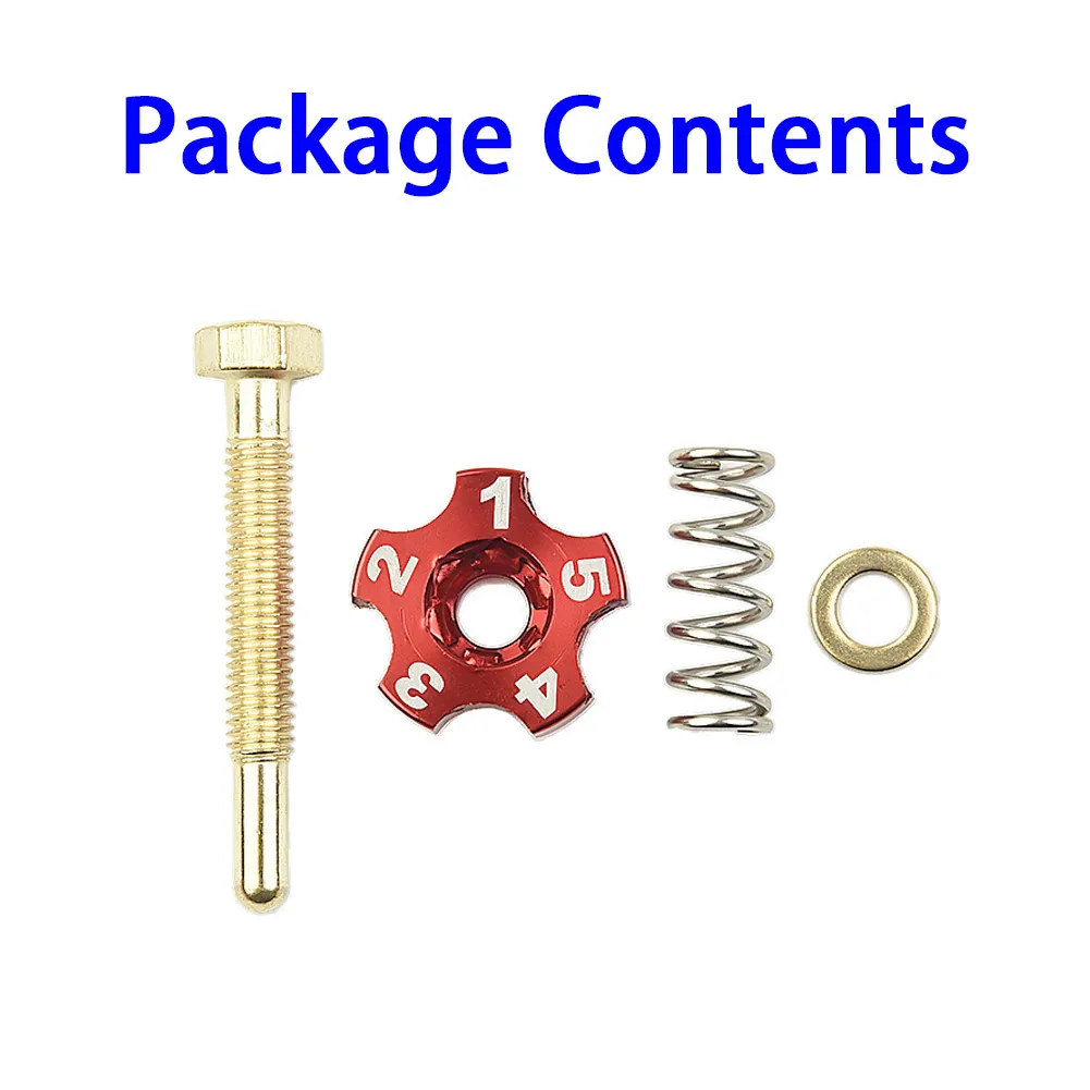 Motorcycle Carburetor Air Fuel Mixture Idle Speed Adjuster Screw Fits For 21 24 26 28 30 32 34mm O-ring Spring
Motorcycle Carburetor Air Fuel Mixture Idle Speed Adjuster Screw Fits For 21 24 26 28 30 32 34mm O-ring Spring
