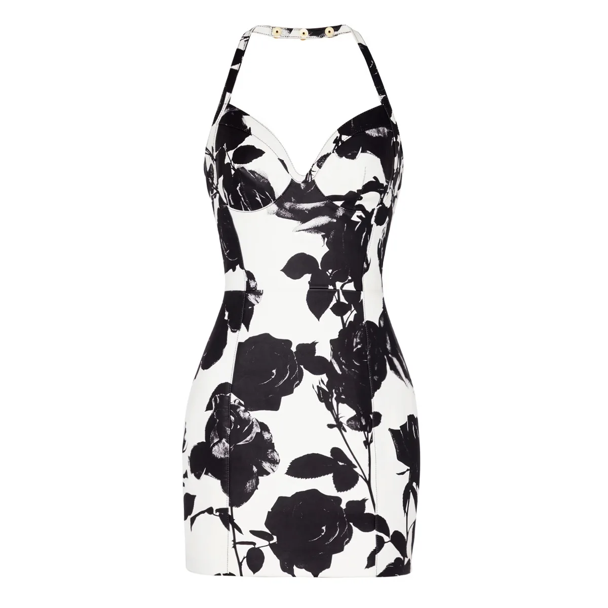 Summer Black White Print Short Women Dress Fashion Halter Sleeveless Bodycon Evening Party Dresses For Womens 60604
Summer Black White Print Short Women Dress Fashion Halter Sleeveless Bodycon Evening Party Dresses For Womens 60604