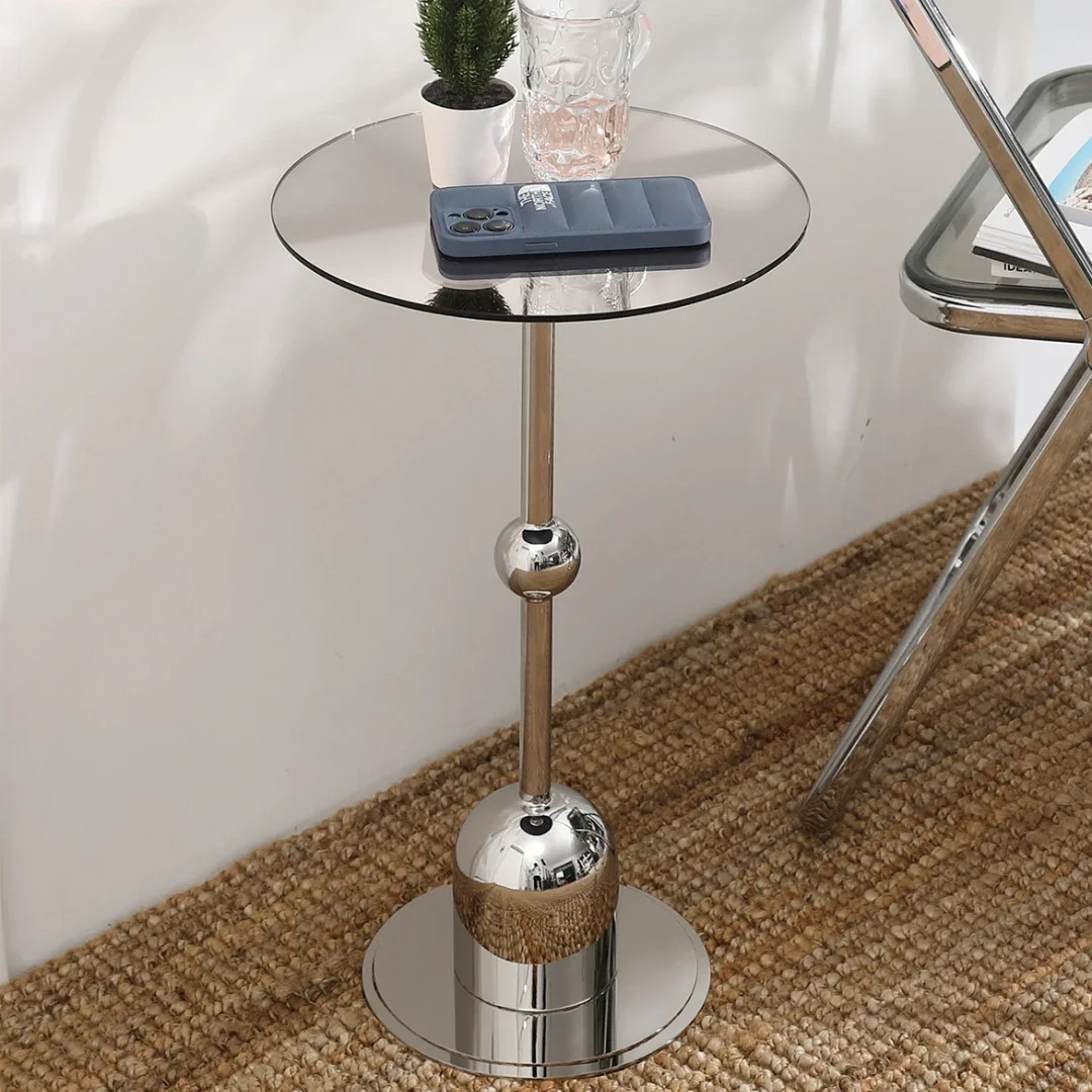 Round Ins Table Coffee Living Room Sofa Small Bedside Household Stainless Steel Coffee Table New
Round Ins Table Coffee Living Room Sofa Small Bedside Household Stainless Steel Coffee Table New