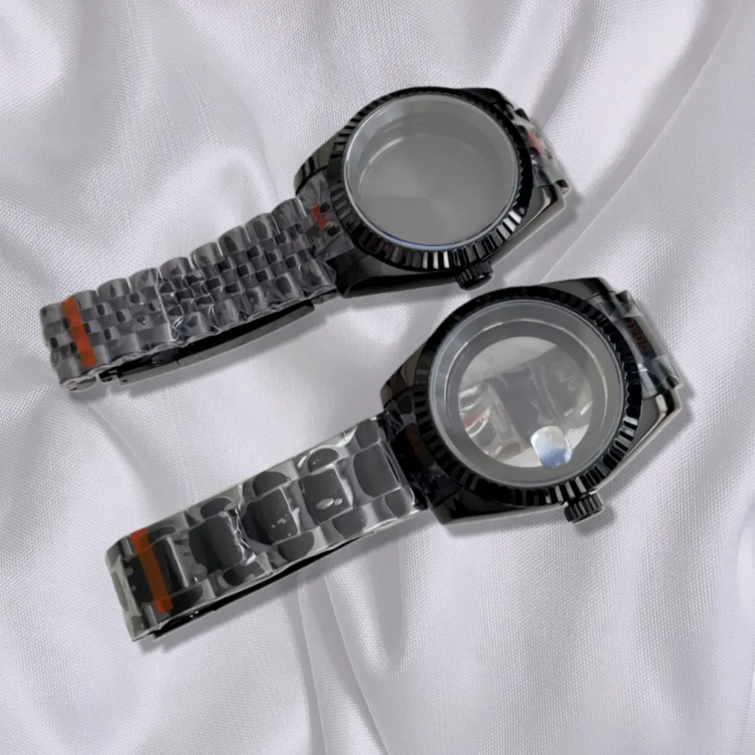 36mm 39mm Watch Case and Bracelet Set for Datejust Nh35 Nh36 Nh34 Movement Sapphire Glass Transparent Back Case and Strap
36mm 39mm Watch Case and Bracelet Set for Datejust Nh35 Nh36 Nh34 Movement Sapphire Glass Transparent Back Case and Strap