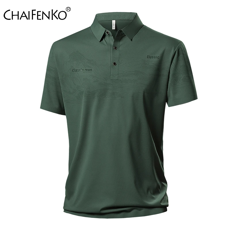 Summer Men Fashion Comfort T Shirts New Solid Elasticity Quick Drying Breathable Polo Shirt Outdoor Casual Lapel Ice Silk Tops
Summer Men Fashion Comfort T Shirts New Solid Elasticity Quick Drying Breathable Polo Shirt Outdoor Casual Lapel Ice Silk Tops