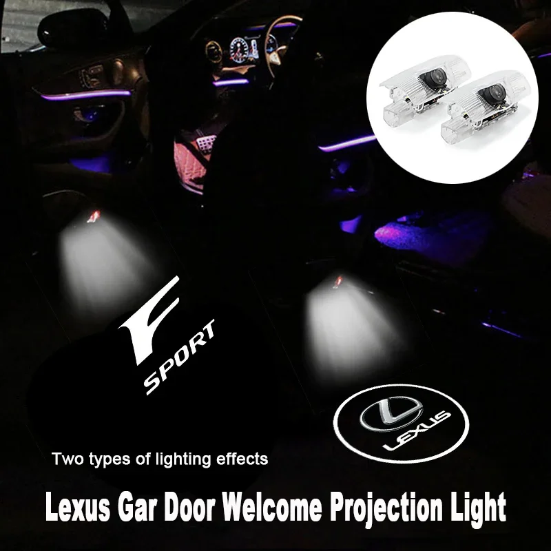 2Pcs LED Car Door Projector Logo High Definition Welcome Light For Lexus F SPORT LBX NX RX 350h 450h Plug-in Hybrid ES UX 300e
2Pcs LED Car Door Projector Logo High Definition Welcome Light For Lexus F SPORT LBX NX RX 350h 450h Plug-in Hybrid ES UX 300e