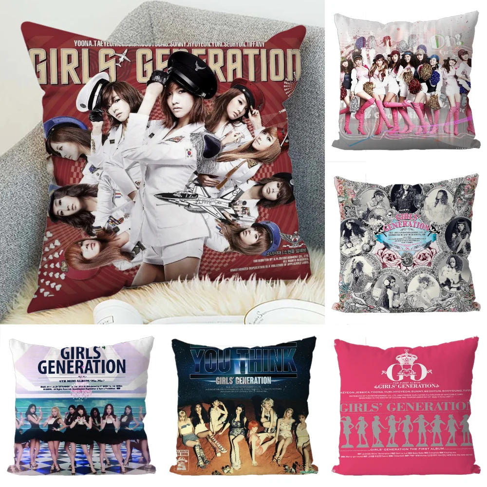 Girls' Generation Pillow Case Luxury Double-sided For Car Pillows 45x45 Cushions Cover Home And Decoration Sofa Pillowcase 50x50
Girls' Generation Pillow Case Luxury Double-sided For Car Pillows 45x45 Cushions Cover Home And Decoration Sofa Pillowcase 50x50