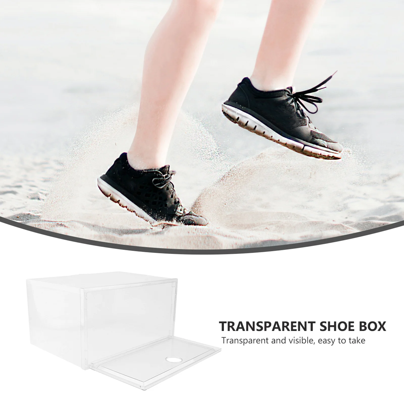 Dust-proof Shoe Box Shoes Boxes Containers Storage Case Foldable Side Opening Plastic Pp Sneaker
Dust-proof Shoe Box Shoes Boxes Containers Storage Case Foldable Side Opening Plastic Pp Sneaker