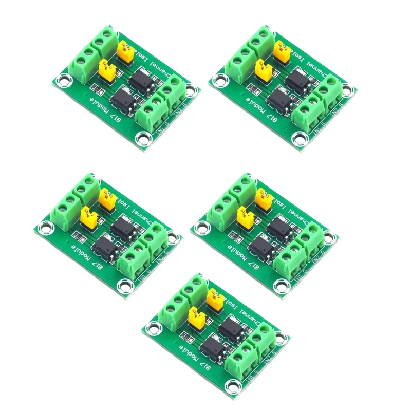 652F Photoelectric Isolation Module for Voltages Control Applications Supports 3.3V 5V Input to Drive 24V Relays and Transistors
652F Photoelectric Isolation Module for Voltages Control Applications Supports 3.3V 5V Input to Drive 24V Relays and Transistors