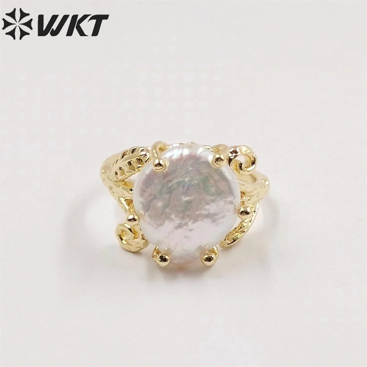 WT-MPR049 WKT 2023 New Sale Women Dance Party Natural Pearl Ring Classic Accessories Lovely Shape wedding Trend
WT-MPR049 WKT 2023 New Sale Women Dance Party Natural Pearl Ring Classic Accessories Lovely Shape wedding Trend