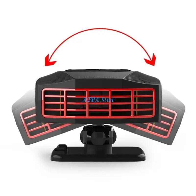 U13C 2 in 1 Car Heater Fast Heating Defrost Defogger Hand-Held Adjustable 360 Degree Rotatable Car Heater Up & Down Adjust
U13C 2 in 1 Car Heater Fast Heating Defrost Defogger Hand-Held Adjustable 360 Degree Rotatable Car Heater Up & Down Adjust