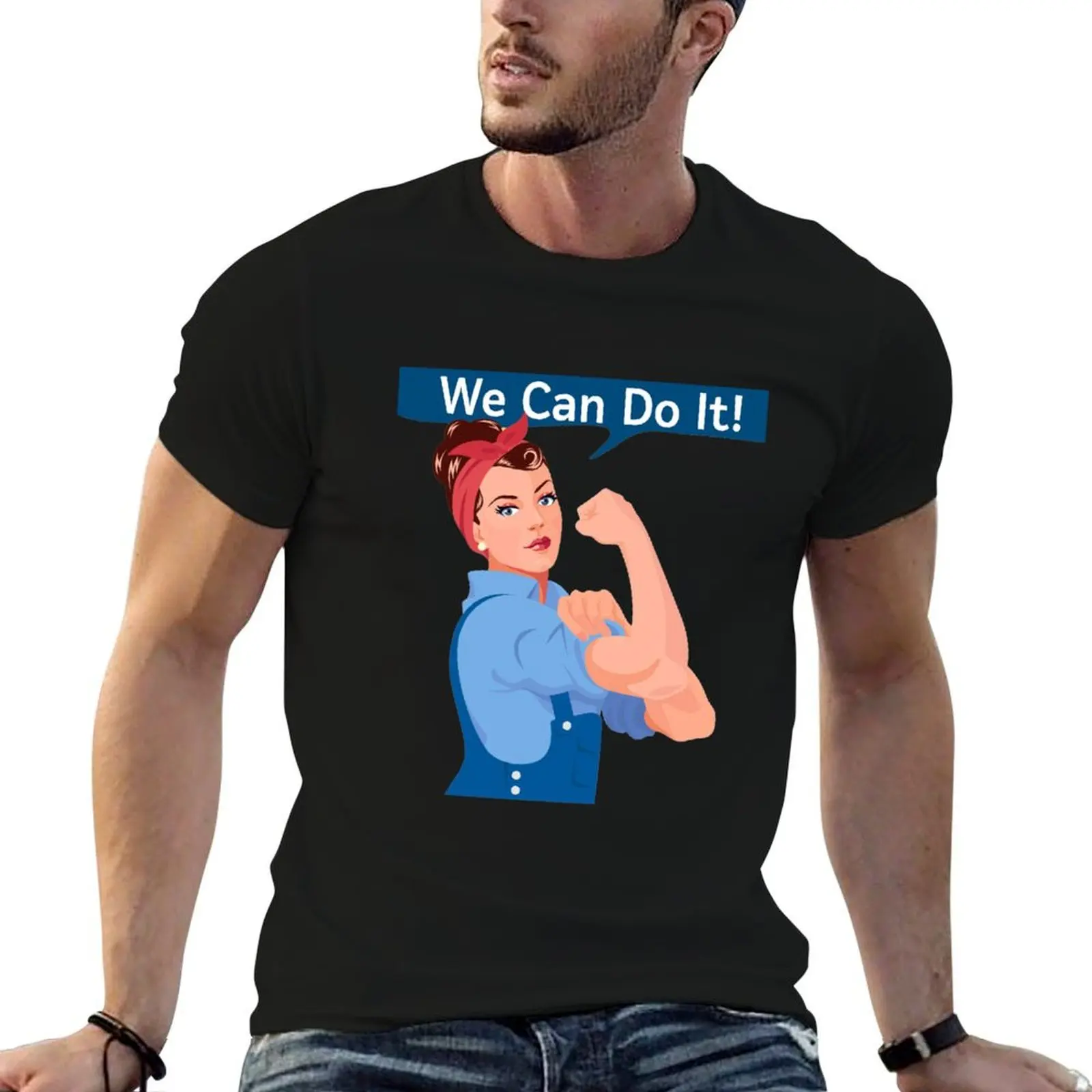 Rosie It! We for Retro Feminist Women's man - t Can Riveter - Rosy shirt Do T-Shirt The
Rosie It! We for Retro Feminist Women's man - t Can Riveter - Rosy shirt Do T-Shirt The