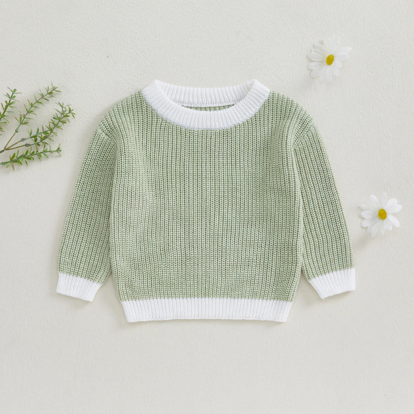 Children Baby Sweater Winter Long Sleeve Contrast Color Fall Pullovers Clothes Infant Jumpers 0-4 Years Kids Sweatshirts
Children Baby Sweater Winter Long Sleeve Contrast Color Fall Pullovers Clothes Infant Jumpers 0-4 Years Kids Sweatshirts