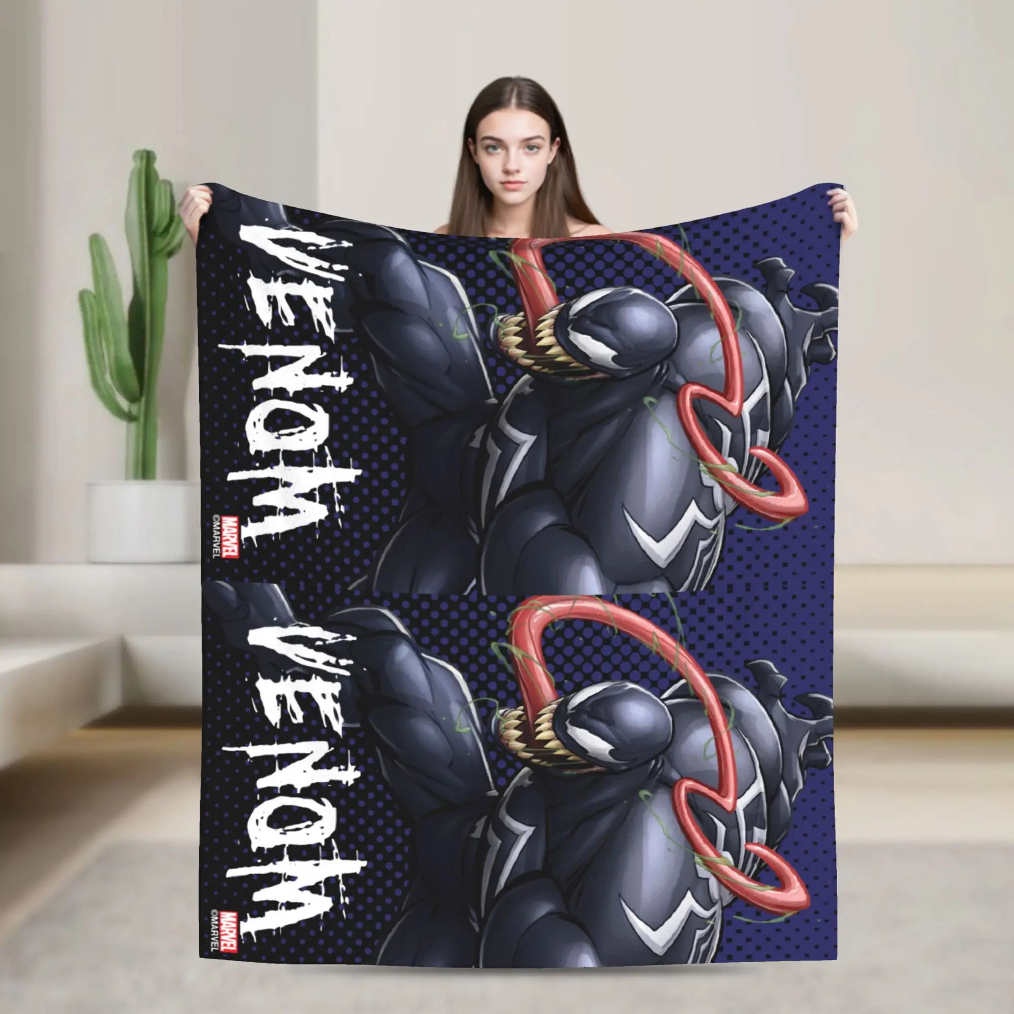 Одеяла Venom, флисовое потрясающее дышащее одеяло для украшения домашнего ресторана
Одеяла Venom, флисовое потрясающее дышащее одеяло для украшения домашнего ресторана