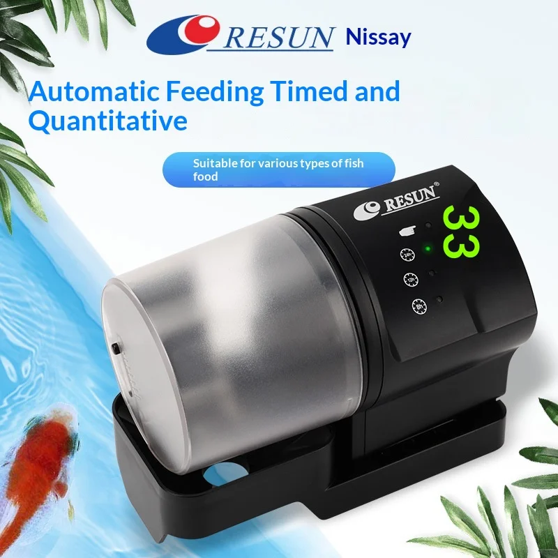 Programmable Auto Fish Feeder - Digital Timer for Aquarium, Large Capacity Food Dispenser for Goldfish/Betta (CE Certified)
Programmable Auto Fish Feeder - Digital Timer for Aquarium, Large Capacity Food Dispenser for Goldfish/Betta (CE Certified)