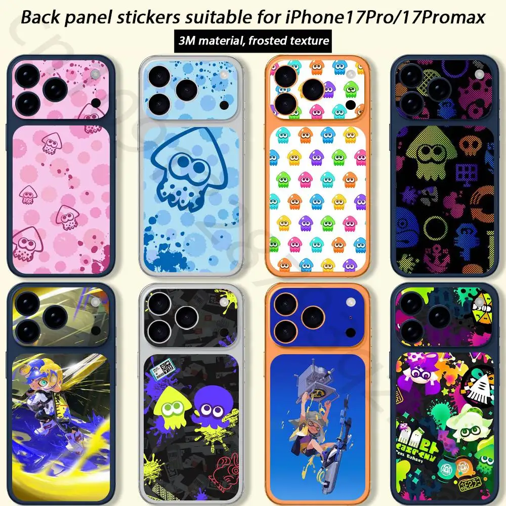 Splatoon Anime TICKET Decal Skin Wrap for iPhone 17 Pro/Pro max Protective Film for Back, Frame, Camera
Splatoon Anime TICKET Decal Skin Wrap for iPhone 17 Pro/Pro max Protective Film for Back, Frame, Camera