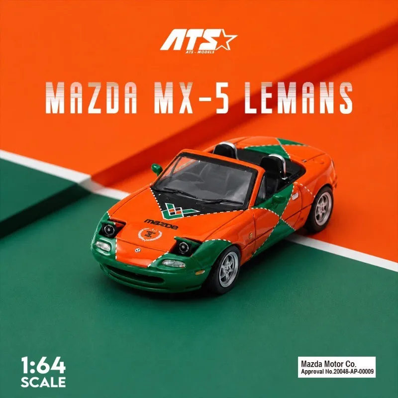 ATS 1/64 alloy Mazda MX-5 mini car model collection item, children's gift, adult decorative piece, boy's gift
ATS 1/64 alloy Mazda MX-5 mini car model collection item, children's gift, adult decorative piece, boy's gift