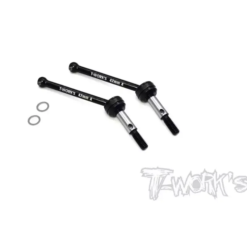 Original T works C-TC01-A 7075-T6 Alum. F & R CVD Set 42mm ( For Tamiya TC-01/XV-01 ) 2pcs. Professional Rc part
Original T works C-TC01-A 7075-T6 Alum. F & R CVD Set 42mm ( For Tamiya TC-01/XV-01 ) 2pcs. Professional Rc part