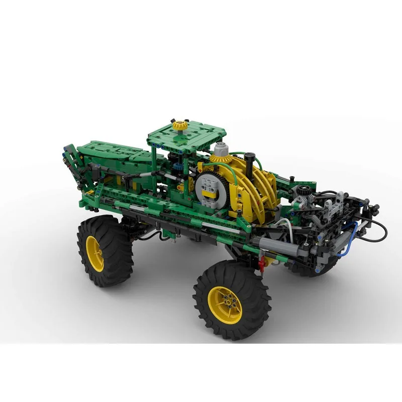 MOC-175132 Urban Farm Agricultural Tractor Sprayer Building Block Model 1446 Parts MOC Boys Children's Birthday Toy Gift
MOC-175132 Urban Farm Agricultural Tractor Sprayer Building Block Model 1446 Parts MOC Boys Children's Birthday Toy Gift