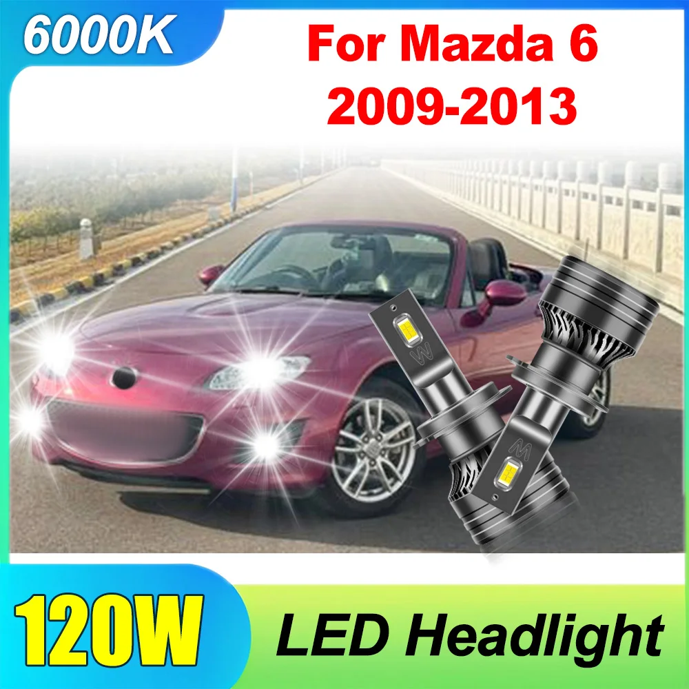 120 Вт H7 Автомобильная фара 20000LM Светодиодная фара Canbus Error 6000K Белая светодиодная фара CSP Чипы для Mazda 6 2009 2010 2011 2012 2013
120 Вт H7 Автомобильная фара 20000LM Светодиодная фара Canbus Error 6000K Белая светодиодная фара CSP Чипы для Mazda 6 2009 2010 2011 2012 2013