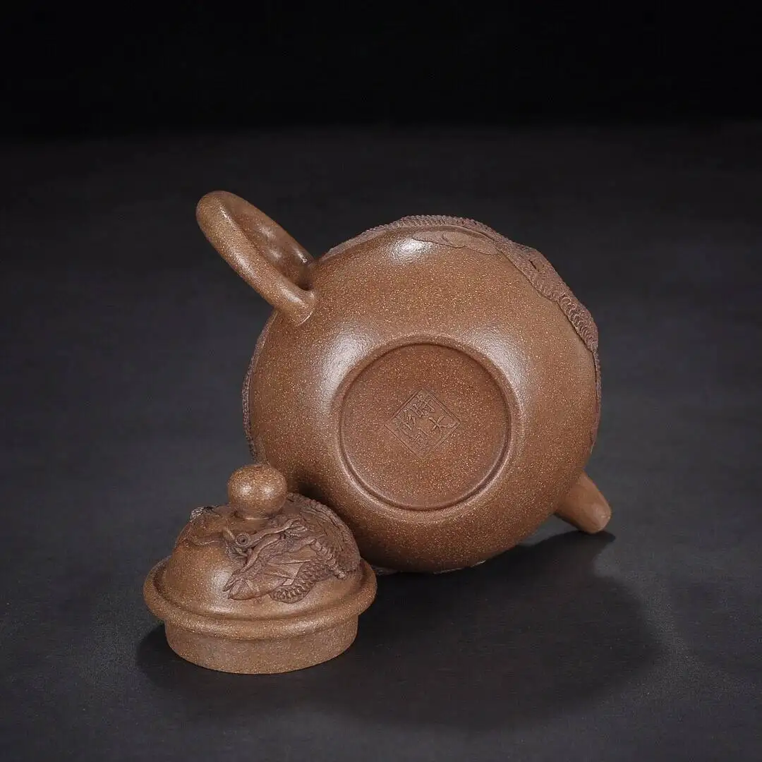 Chinese Yixing Zisha Clay Handmade Exquisite Teapot - Dragon's Blood: Grand Fragrance 500CC
Chinese Yixing Zisha Clay Handmade Exquisite Teapot - Dragon's Blood: Grand Fragrance 500CC