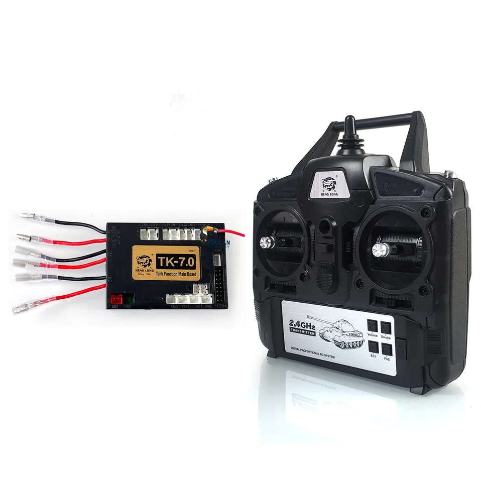 1/16 Heng Long RC Tank 2.4Ghz 7.0 Generation Transmitter Main Board With German Tiger1 Russian T90 Tank Sound THZH1047-SMT2
1/16 Heng Long RC Tank 2.4Ghz 7.0 Generation Transmitter Main Board With German Tiger1 Russian T90 Tank Sound THZH1047-SMT2