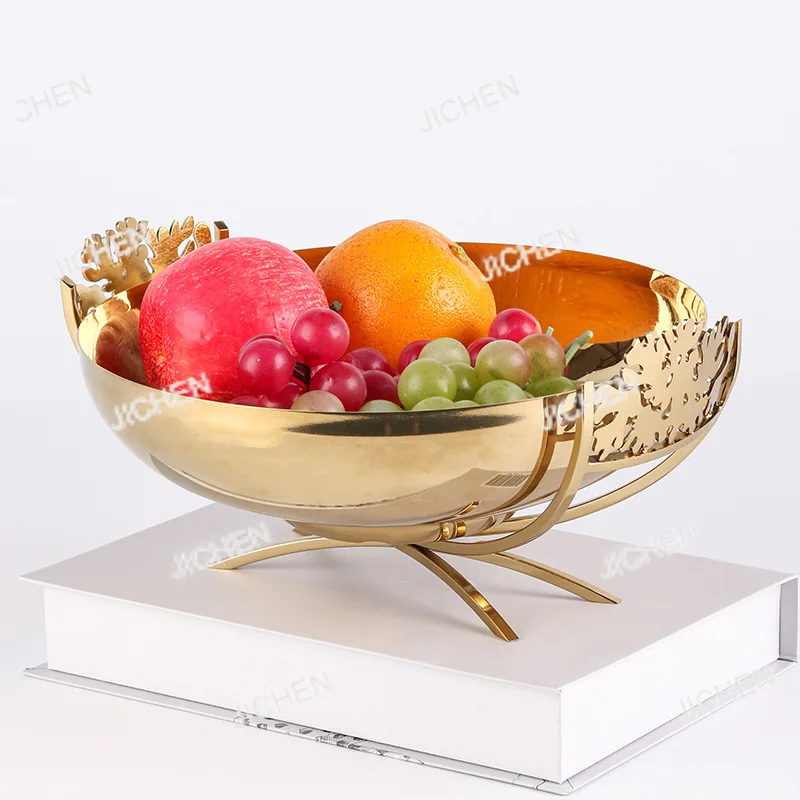 Nordic simple light luxury fruit plate ornament, exhibition hall living room coffee table tray storage plate art decoration
Nordic simple light luxury fruit plate ornament, exhibition hall living room coffee table tray storage plate art decoration